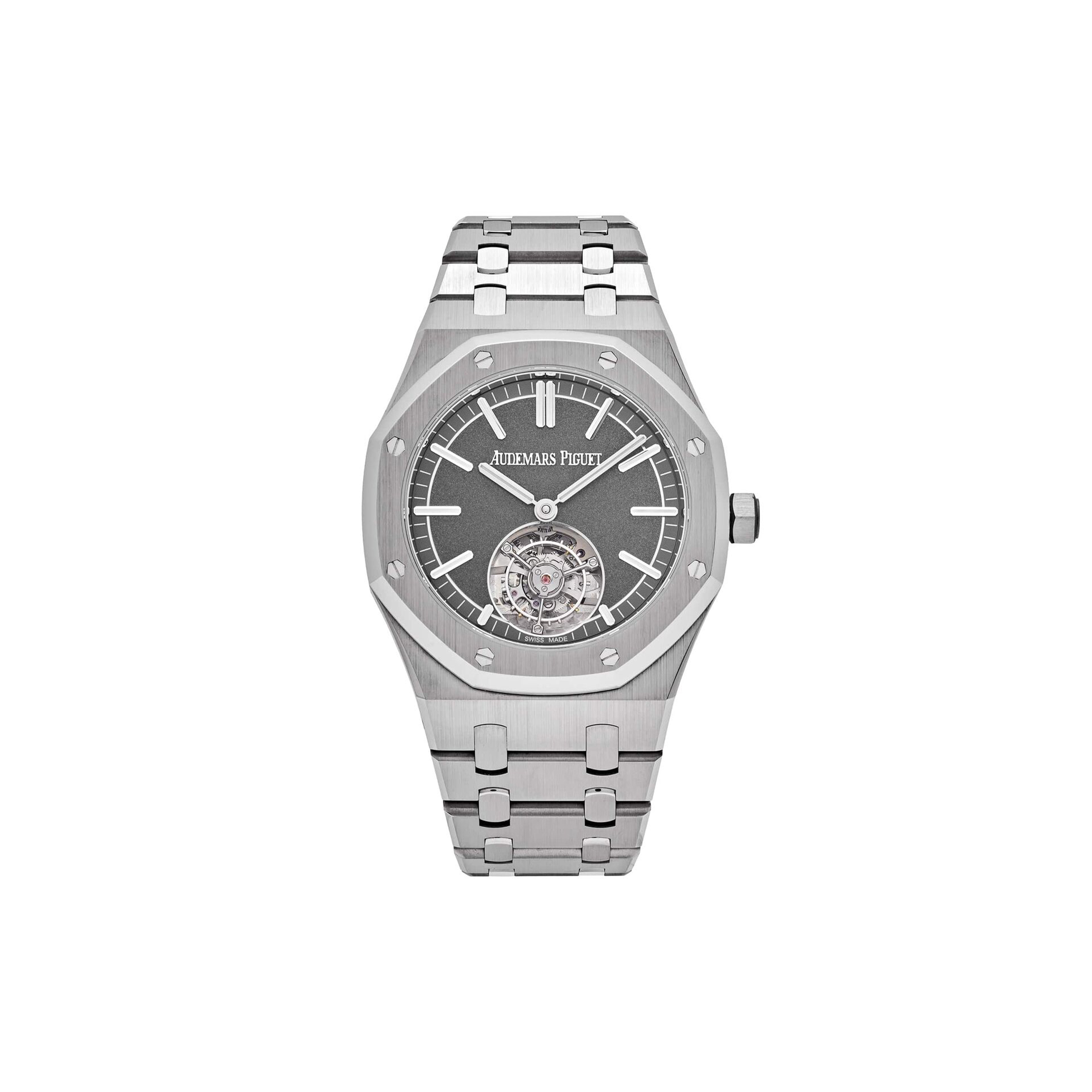 AUDEMARS PIGUET ROYAL OAK SELFWINDING FLYING TOURBILLON 41MM WATCH 26530TI.OO.1220TI.01